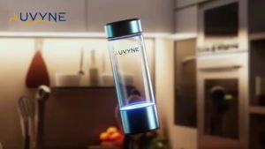 AUVYNE Hydrogen Water Bottle Generator 12000PPB SPE PEM Portable Rechargeable Ionizer Cup Hydrogen Rich Water Maker Machine