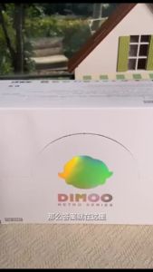 POPMART DIMOO Retro Series Figures pop mart dimoo blind collection action figure decorative gift