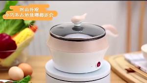 in stock-hot salePeriuk Nasi Pengukus Pot Periuk Elektrik 1.2L Non Stick1.2L Electric Cooker Multifunction Frying PanRice Cooker
