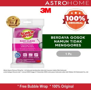 Scotch Brite 3M - Sabut Spons Cuci Piring Easy Clean Scrub LAM 34