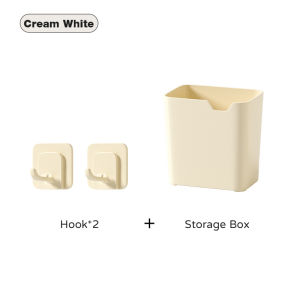 ELEMENTO Desk Organizer Rack with Pegboard DIY Multifunctional Organizer Storage Bookshelf Desktop Storage Box