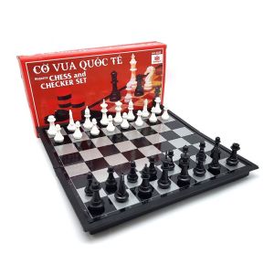 Đồ chơi cờ vua quốc tế nam châm nhựa an toàn đồ chơi cờ giải trí thông minh cho bé