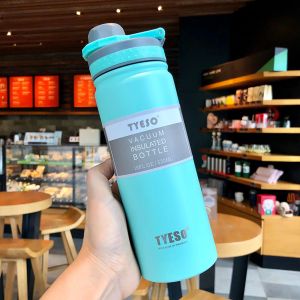 Tyeso 530/750ML Thermos Bottle Stainless Steel Vacuum Flask Travel Cup Insulated Water Bottle Sport Thermal Cup Mug Hot Cold Mug2026