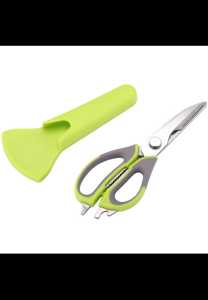 Multipurpose Scissors Easy Cutting Meat Fish Chicken Bone Stainless Steel Kitchen Scissors 多功能剪刀易切肉魚雞骨不銹鋼廚房剪刀