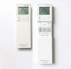 Remote Dùng Cho Máy Lạnh Panasonic Inverter Điều Khiển Điều Hòa Nanoe Technology iAuto-X Nắp Trượt Kèm Pin AAA