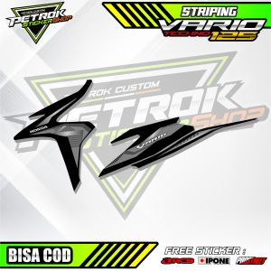 STRIPING VARIASI HONDA VARIO TECHNO 125 / STICKER LIST VARIASI MOTOR VARIO TECHNO 125