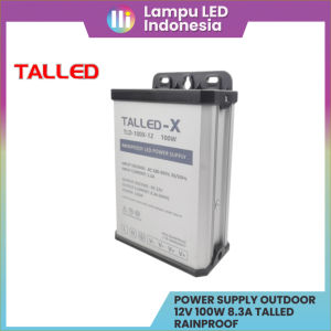 POWER SUPPLY RAINPROOF 12V - 100W TALLED-X