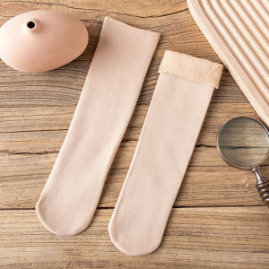 A Pair Women Socks Winter Warm Thickened Socks Free Size Floor Warmer Thicken Sleeping Socks