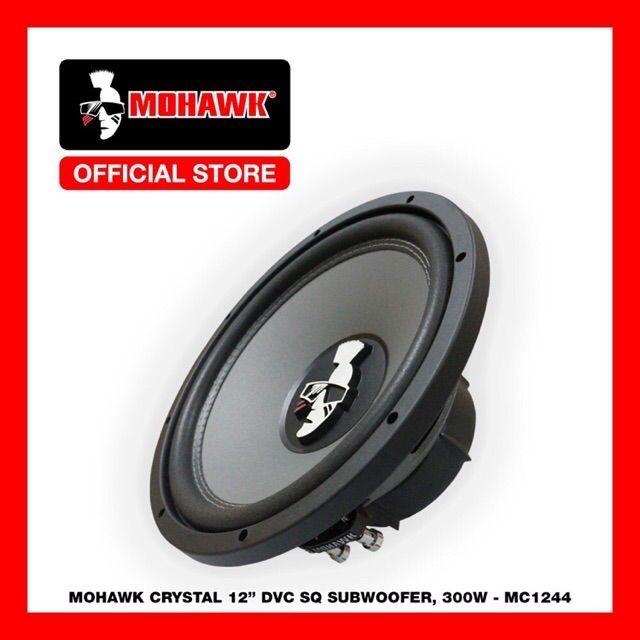 Mohawk Crystal Series 12 inch woofer Dual voice coil Double