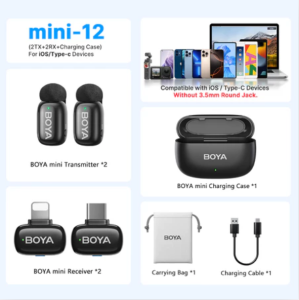 Micro không dây BOYA Mini Chính hãng