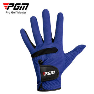 PGM ST004 Right Left Hand Golf Glove Mens Microfiber Non-Slip Soft Comfortable Sweat Absorbing Summer Breathable Gloves