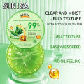 SUNISA 900ml Aloe Vera Soothing Gel 99% Aloe Vera & Vitamin E Moisturizer Soothing Original Gel For Face And Body Aloe Mask Aloe Vera Gel Moisturizer Kiki Beauty & Care Water Base Brigtening Hydrating Whitening Anti-Aging All Stypes Of Skin Care. 