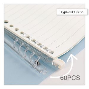 ⭐️【Local Warehouse】B5 B5 High Quality Binder Notebook Loose Leaf Spiral Notebook Paper Diary Removable Simple Thickened Coil Shell Notebook