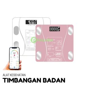 TIMBANGAN BADAN LED Health Scale 180Kg Smart Body Fat Monitor 180 Kilo
