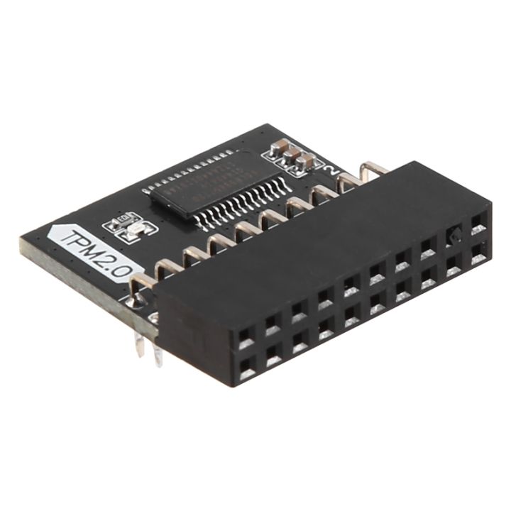 B7【Latest model】TPM2.0 Module for 20 Pin / 20 Pin LPC TPM Security ...