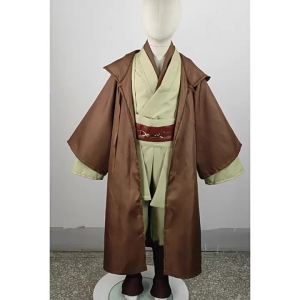 Halloween cho trẻ em cos Trang phục nhân vật Jedi Star Wars cosplay Trang phục biểu diễn sân khấu