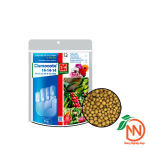 Phân Tan Chậm Vàng Osmocote 14-14-14 Gói 1kg