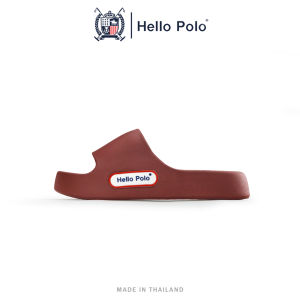 Hello Polo รองเท้าแตะ รองเท้าแฟชั่น สำหรับผู้ชายและผู้หญิง พื้นหนานุ่ม วัสดุ EVA กันลื่น รุ่น HP8058