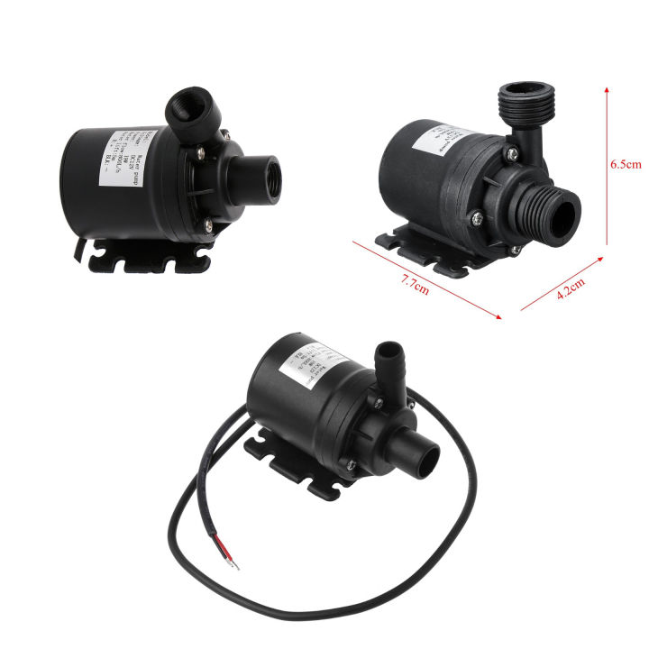 Bơm nước mini siêu mạnh 12V 24V 800 LH không chổi than - Brushless water pump 800 L/H