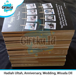 Foto Walldecor Polaroid Kado Cewek Hadiah Ultah Cewek Kado Ulang Tahun Hadiah Ultah Cowok Kado Anniversary Hadiah Unik Hiasan Dinding - KODE BG