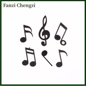 Fanzi 1 Set 3D Balloon Cloud Fridge Magnets Creative Musical Notes Magnet Refrigerator Message Sticker Home Description