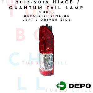 DEPO-212-191N-UE  2013-2018 HIACE / QUANTUM TAIL LAMP UNIT ECE.