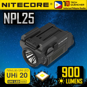 Nitecore NPL25 Flashlight 900 Lumens 500mAh Magnetic Charging Removable Battery