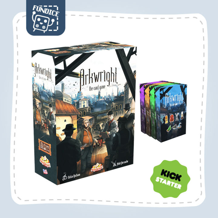 Fun Dice Arkwright The Card Game Kickstarter & Retail Board Game Lazada.co.th