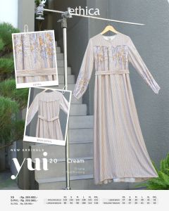 TERMURAH GAMIS DEWASA ETHICA YUI 20 SIMPEL KEKINIAN COCOK UNTUK HANGOUT ATAU NGAMPUS