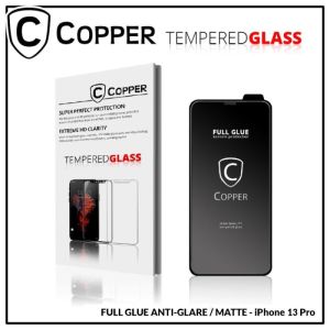 Anti Gores Kaca Matte Anti Glare Untuk iPhone 13 Pro ( Brand: COPPERINDO )