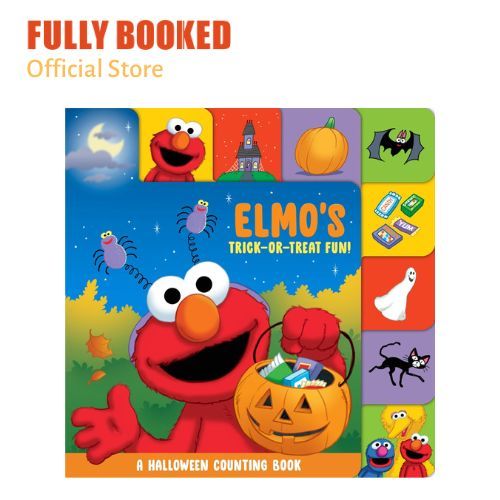 Elmo s trick or treat fun a halloween counting book board book