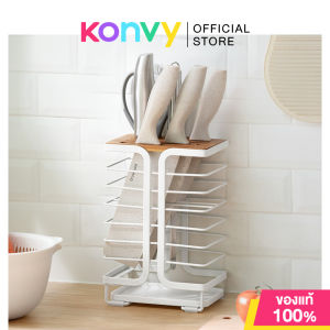 NaChuan Kitchen Knife Holder #White ที่เก็บมีดดีไซน์เรียบหรู