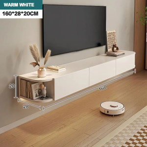 Minos Cream Style TV Cabinet Living Room TV Cabinet Wall TV Shelf Wall Mounted TV Stand Living Room Furniture