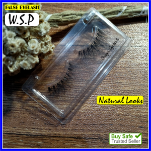 Bulu Mata Palsu WSP False Eyelash Strip lashes bulumata Super Ringan Lembut Premium palsu Natural Bagus