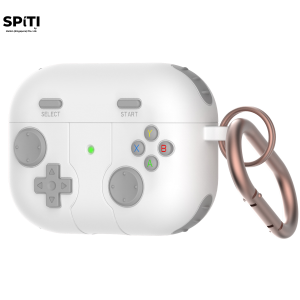 Game Controller-Style AirPods Case | Silicone Soft Shell with Keychain | AirPods 3 & Pro 2