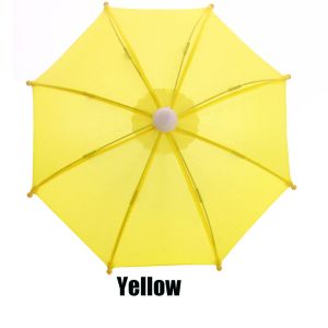 JING Style Colorful Clothing Decoration Doll Embellishment Rain Gear Mini umbrella Toy Umbrella