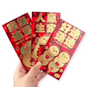 Pinky Bee Angpau Hongbao Panjang Gold Premium Imlek Ulang Tahun 71013600