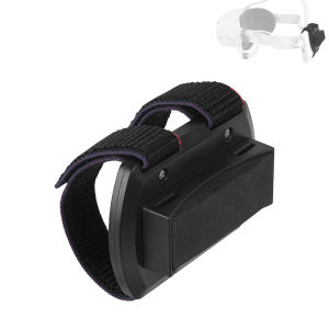 Geekria Battery Strap Compatible with Meta Quest 3 2 HTC Vive Deluxe Charging Bank Fixing Holder for VR Headset