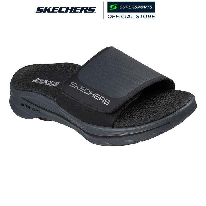 SKECHERS GOwalk 8™ - Stu รองเท้าแตะผู้ชาย | Lazada.co.th