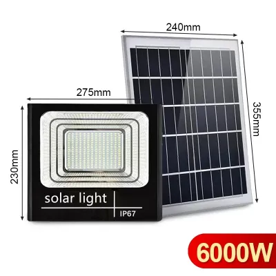 OOKAS solar light outdoor waterproof lights with panel original with remote control Heavy outdoor LED