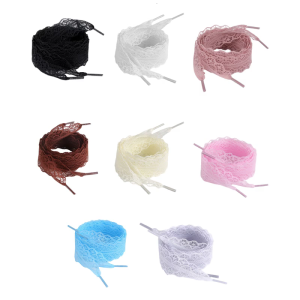 1 cặp hợp thời trang ren ren ren cho Giày thể thao nữ giản dị giày 3cm chiều rộng shoestrings phẳng cho giản dị và đường phố phong cách giày