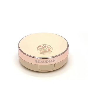 BEAUDIANI Natural Coverage – Mesh Tight Up Cushion – Korean Cushion Foundation Semi-Matte Radiance Long-lasting Travel-Friendly Design (01 Light Beige)