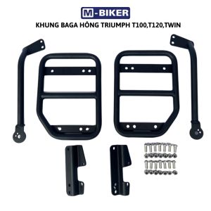 Khung baga hông triumph t100 t120 twin gắn bình nhiên liệutúi hông