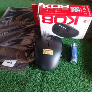 Combo 3 món chuột V-DRA K08 pin lót chuột mới chính hãng