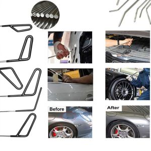 16Pcs Car Dent Remover Puller Hail Damage Repair Kit Paintless Dent Removal Tools..
