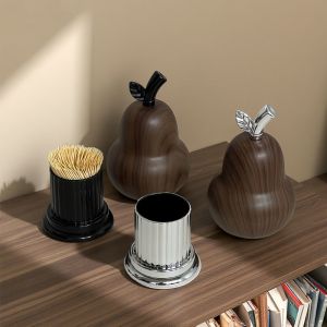 GAOSU Chống bụi Hộp tăm Đa chức năng Dễ thương Ống răng Túi đựng đồ linh tinh Tinh tế Hộp đựng Nhà hàng