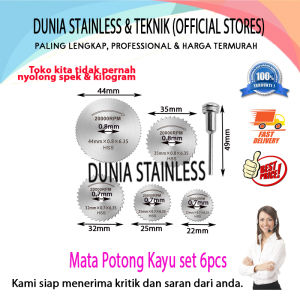 (BGH) Mata Potong kayu set 6pcs