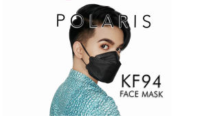 KF94 FACE MASK - KF94 BLACK FACEMASK DISPOSABLE: Excellent Quality 5pcs per pack
