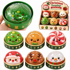 2026 Giáng Sinh Mới Bánh Bao Squishy Người Tuyết Nai Sừng Tấm Ông Già Noel Bóp Bóng Có Hộp Cảm Giác Giảm Căng Thẳng Fidget Đồ Chơi Quà Tặng Giáng Sinh Cho Người Lớn Trẻ Em