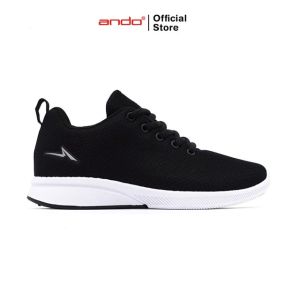 Ando Official Sepatu Sneakers Bsc 31 Reflective Wanita Dewasa - Hitam/Putih